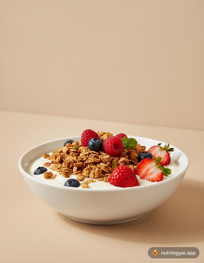 Granola z jogurtem