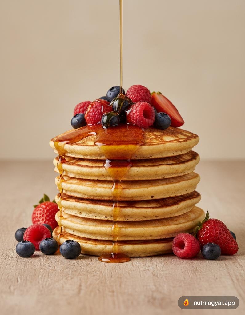 Pancake di farina di mandorle