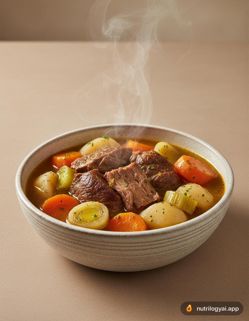 Pot-au-feu (Bollito di manzo francese)