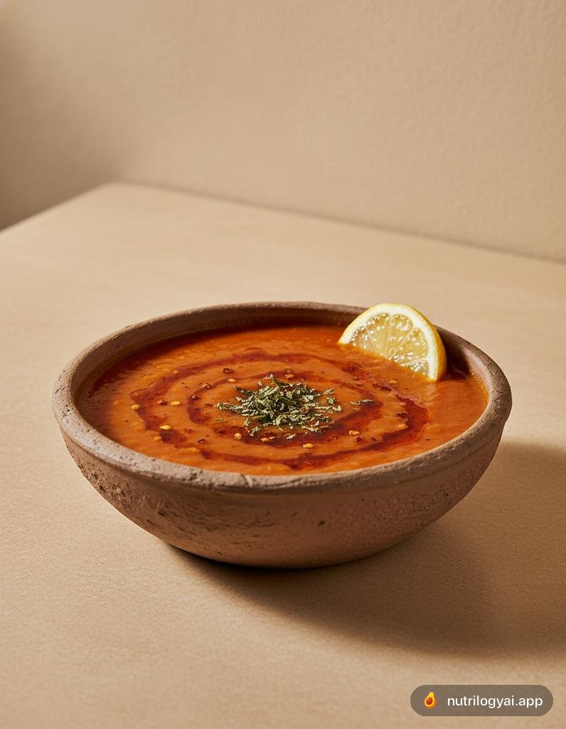 Mercimek Corbasi (Türkische rote Linsensuppe)