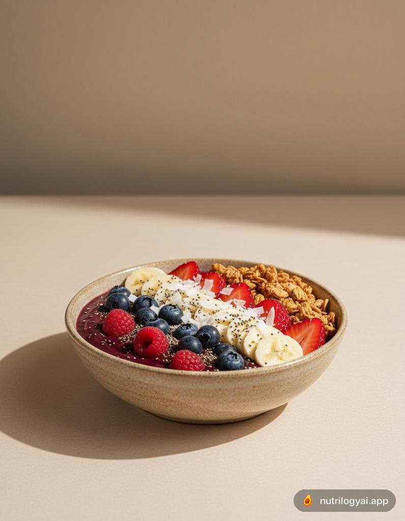 Beeren-Açaí-Bowl