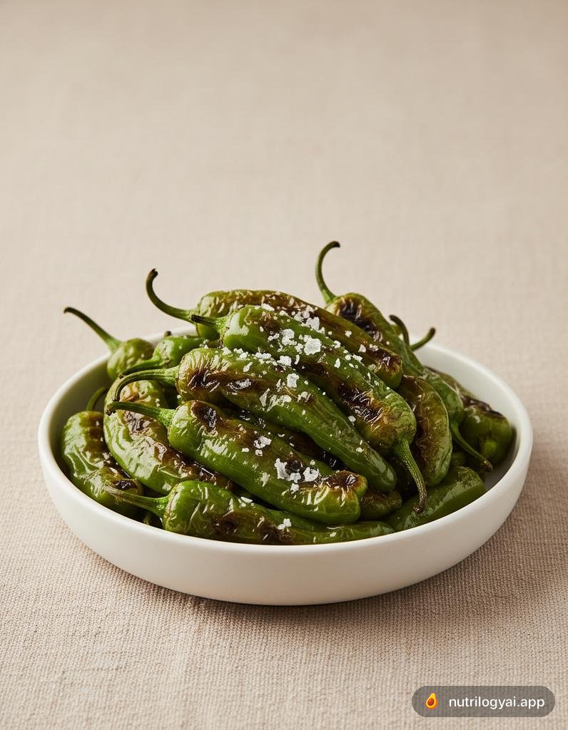 Gegrillte Shishito-Paprika