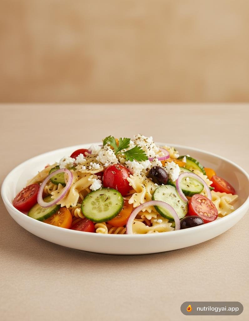 Insalata di pasta mediterranea