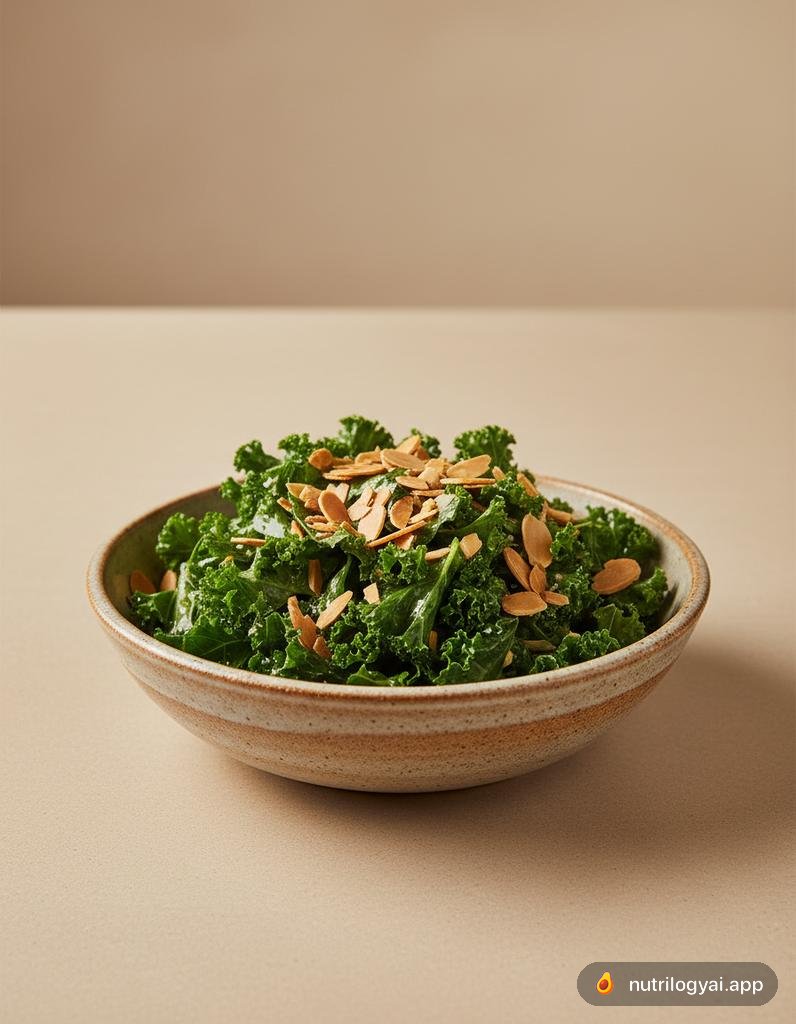 Insalata di cavolo nero con vinaigrette al limone