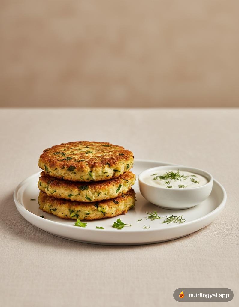 Fritters Veganos de Abobrinha