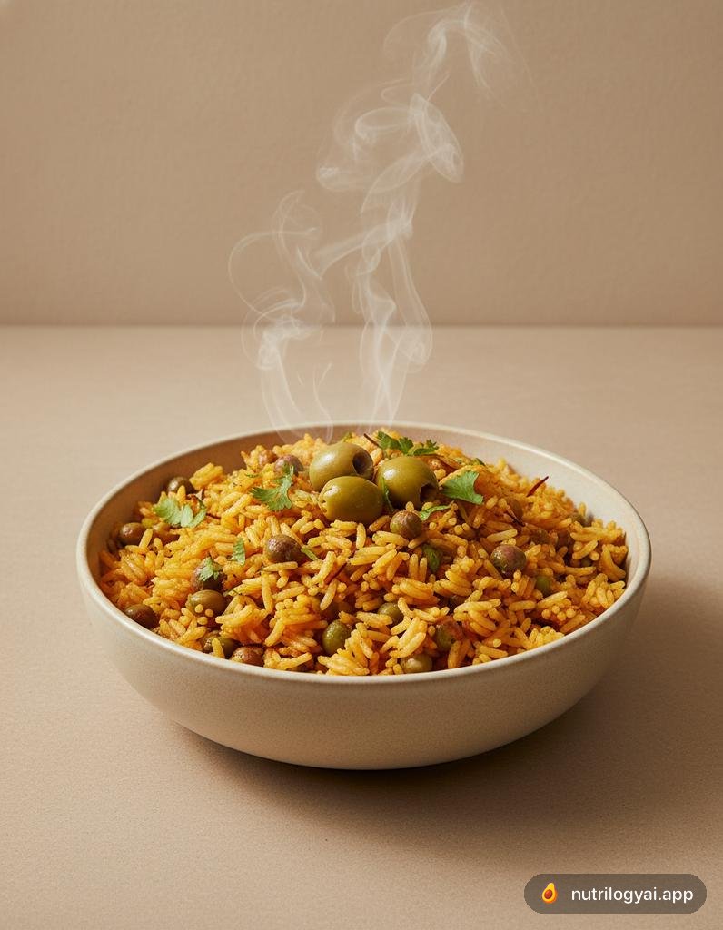Arroz con Gandules Végétalien (Riz aux pois d'Angole)