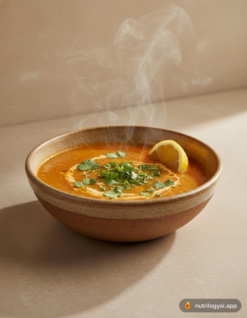 Sopa de Lentilhas Shorba