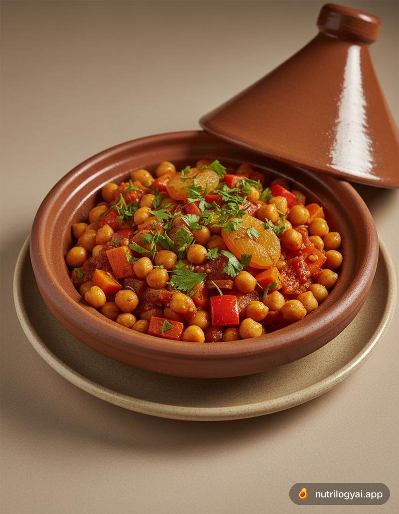 Tagine de grão-de-bico
