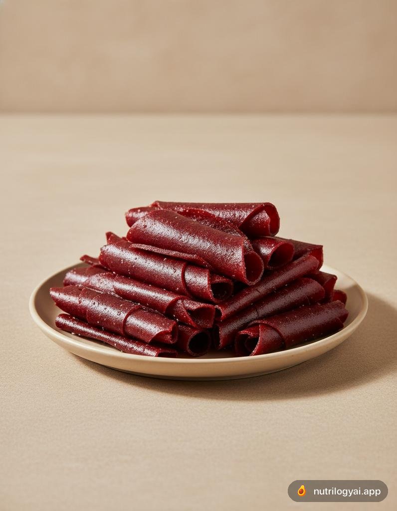 Doce de fruta em folha