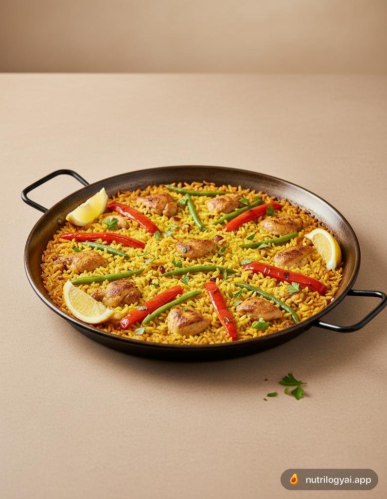 Paella z kurczakiem