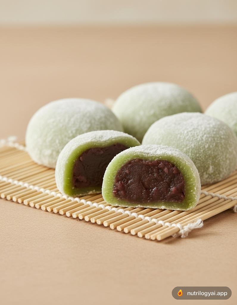 Mochi al tè verde