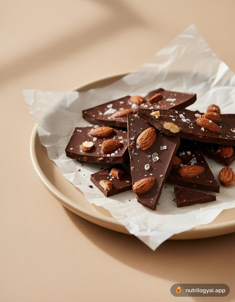 Lastra di cioccolato fondente