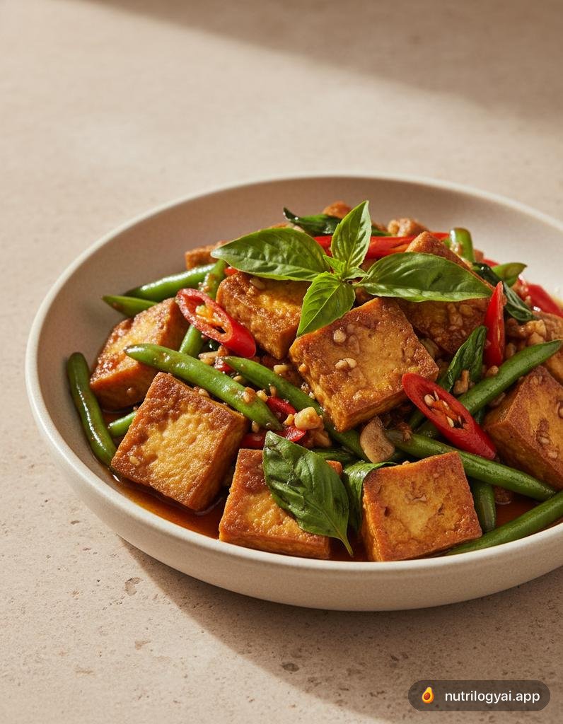 Pad Kra Pao Tofu
