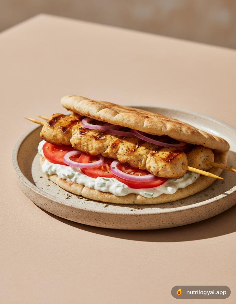 Kurczak Souvlaki