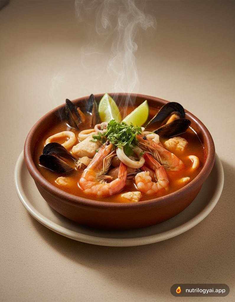 Brodo di frutti di mare messicano