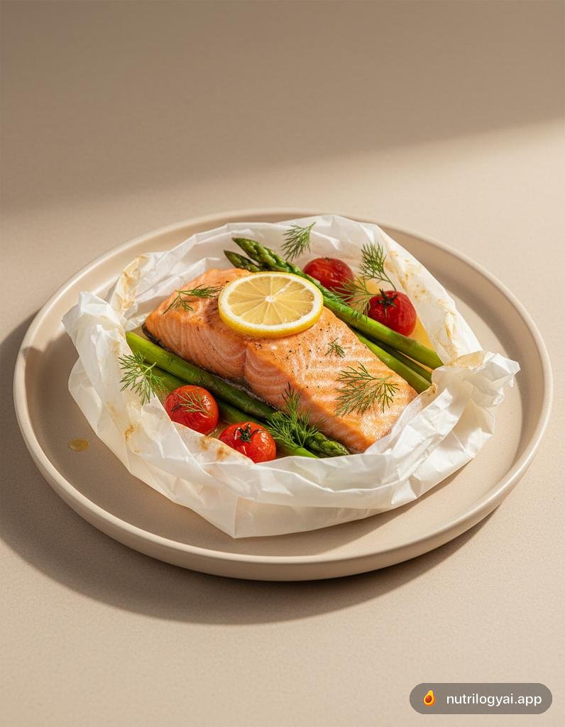 Lachs En Papillote