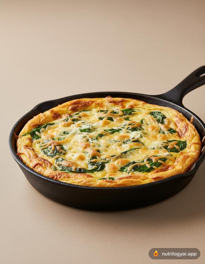 Frittata di spinaci