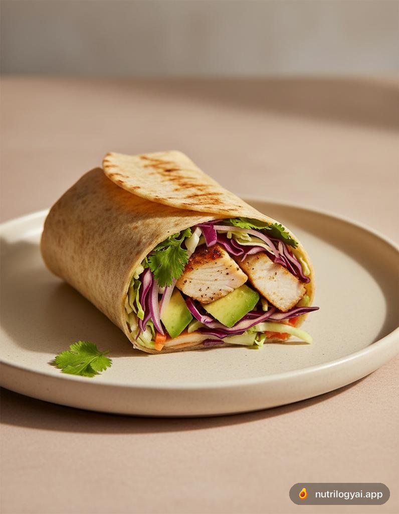 Burrito de Mahi Mahi Asado