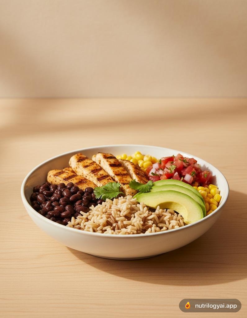 Kurczak Burrito Bowl
