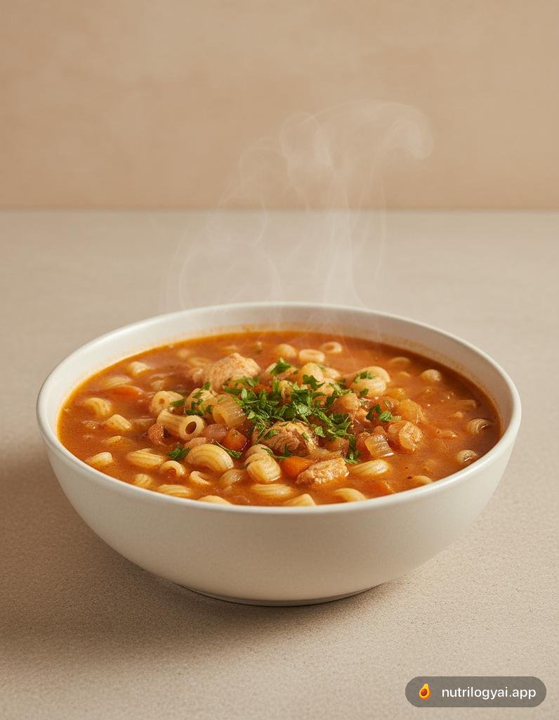Soupe de pâtes