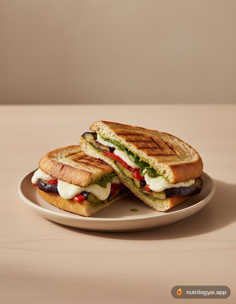 Auberginen-Panini