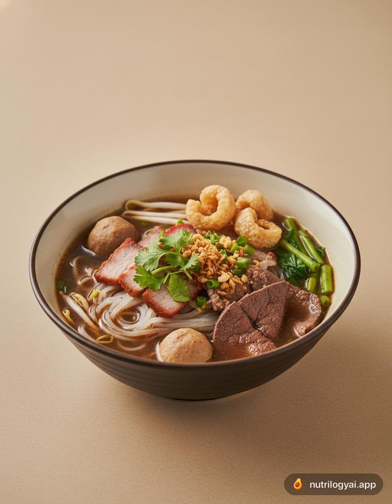 Kuay Teaw Reua (Zuppa di Noodles in Barca Thailandese)