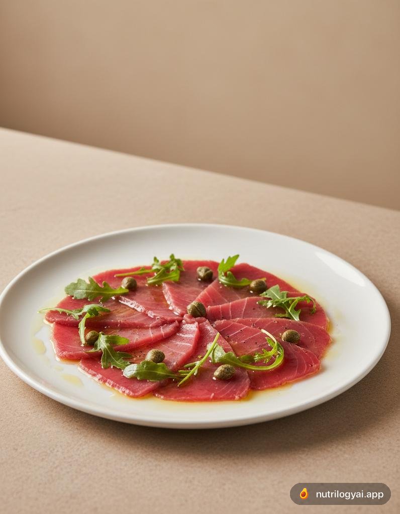 Carpaccio di tonno