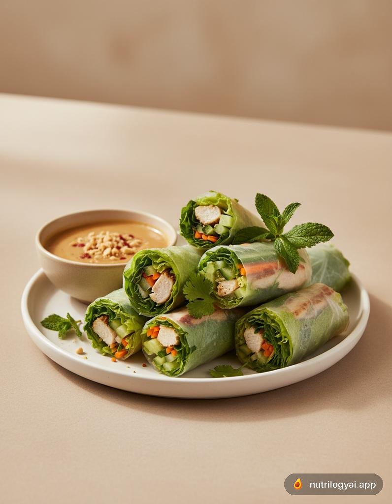 Involtini estivi di pollo