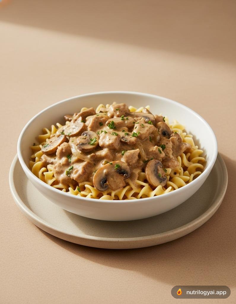 Stroganoff di tacchino