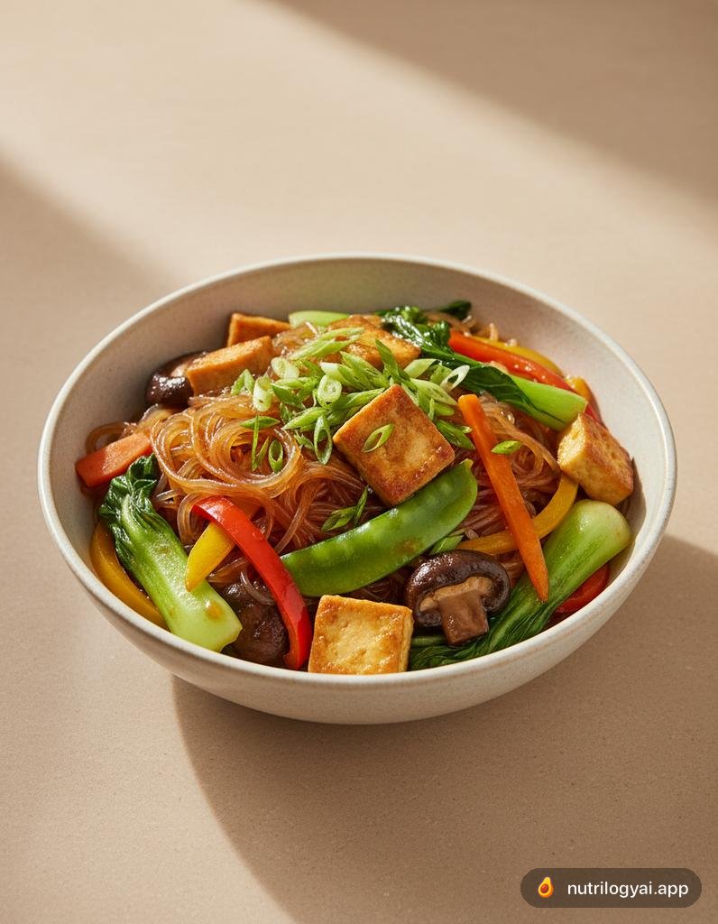 Delizia del Buddha con noodles