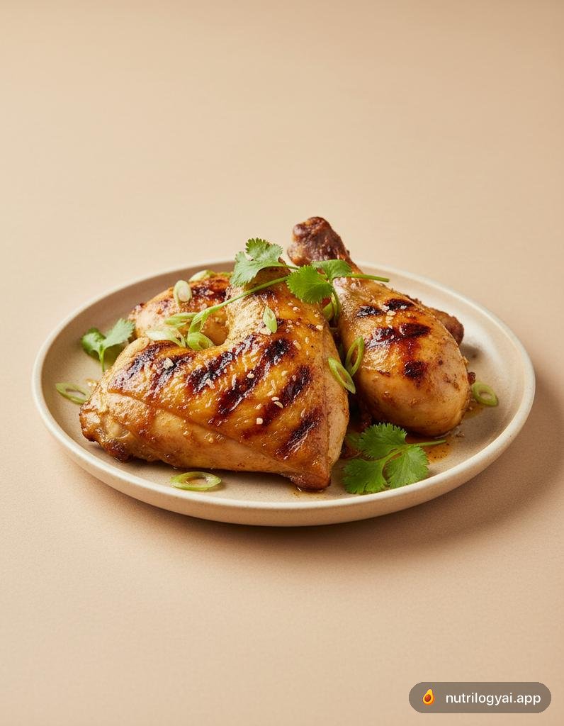 Pollo alla griglia al lemongrass