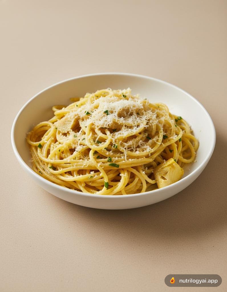 Pasta al limone e carciofi