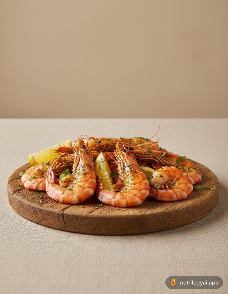 Grillowane krewetki