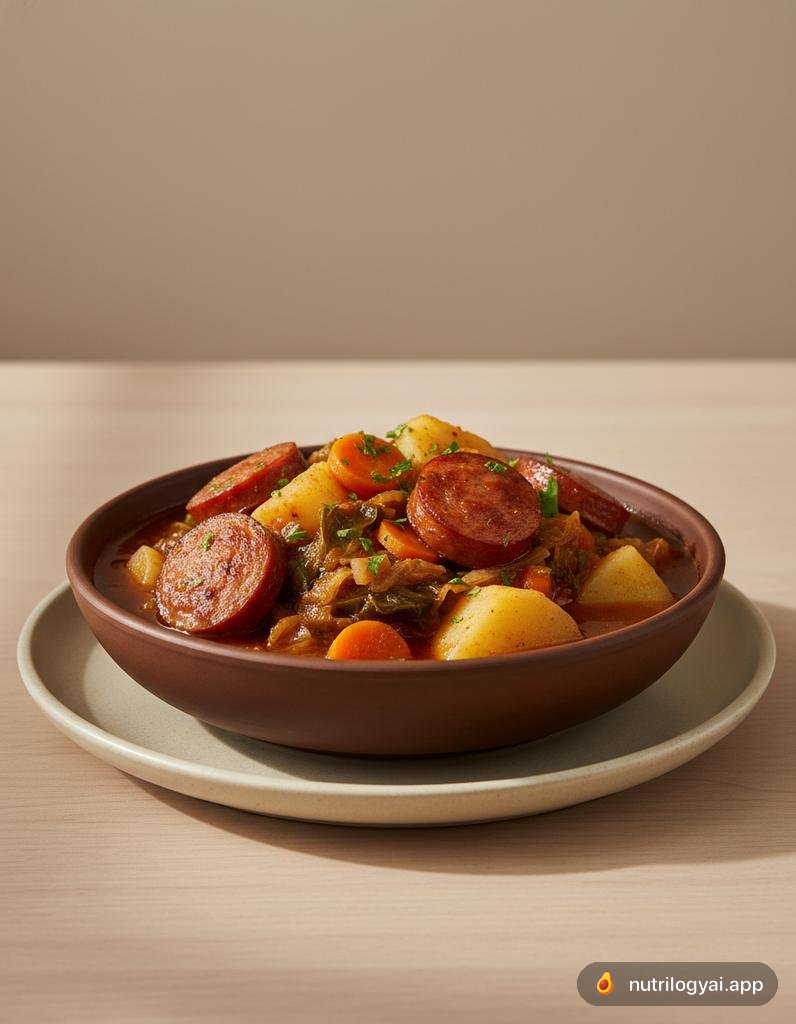 Stufato di Salsiccia Polacca