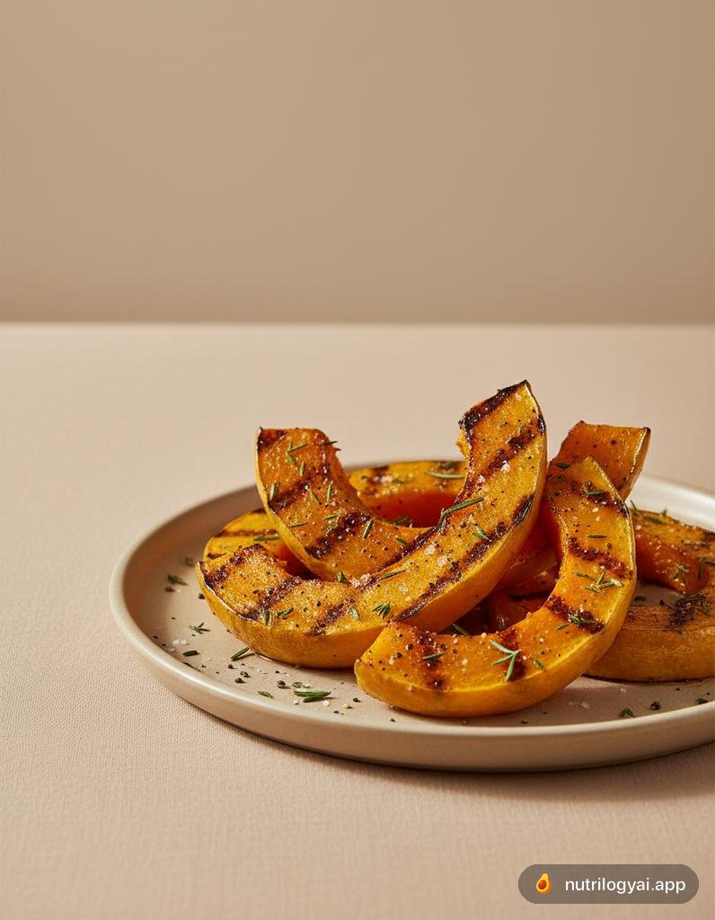 Zucca butternut grigliata