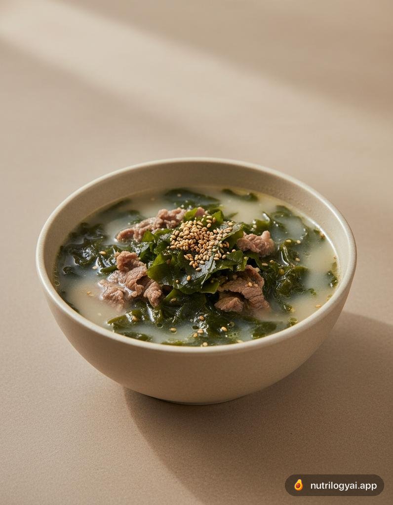 Algensuppe (Miyeok-guk)