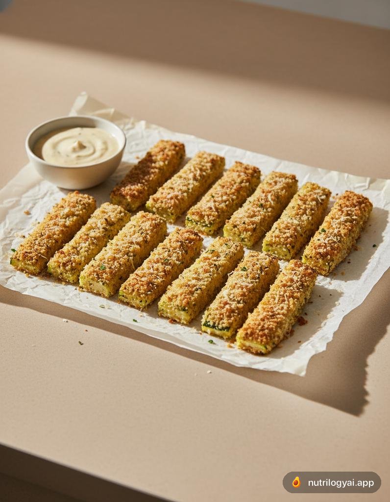 Gebackene Zucchini-Sticks
