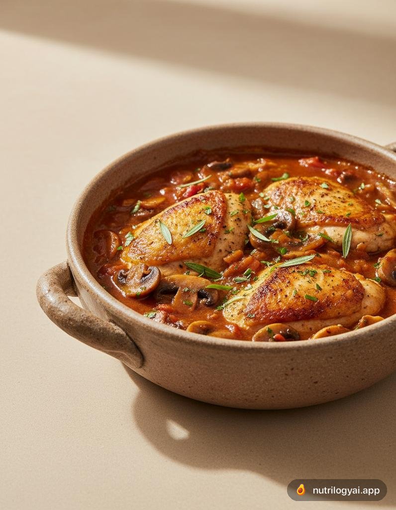 Pollo alla Cacciatora (Poulet Chasseur)