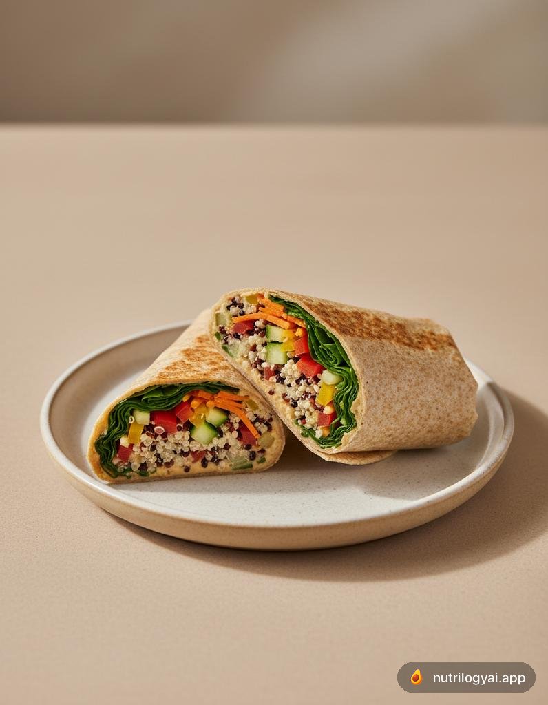 Wrap di Quinoa e Verdure