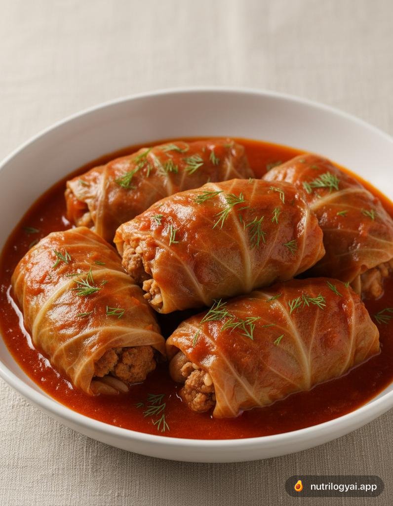 Involtini di cavolo con tacchino
