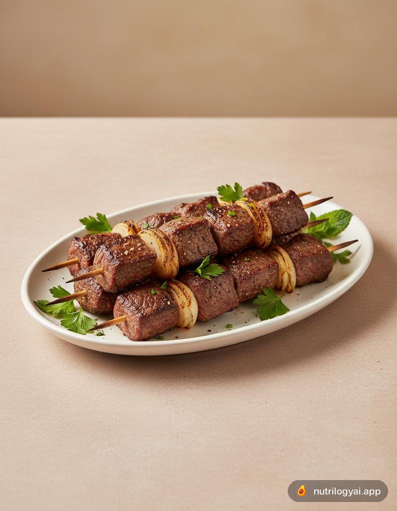 Shashlik di manzo