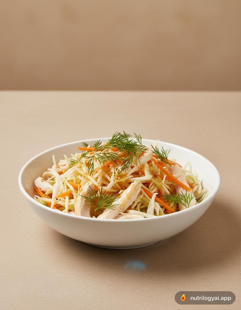 Insalata di Pollo e Cavolo