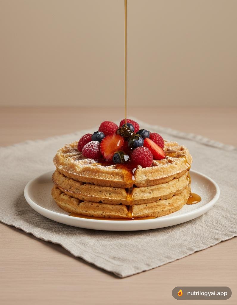 Hafermehlwaffeln