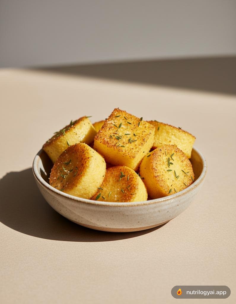 Polenta-Häppchen