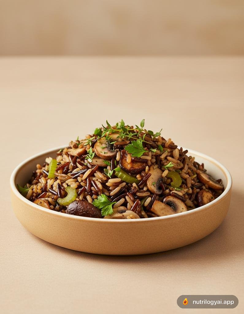 Pilaf di riso selvatico