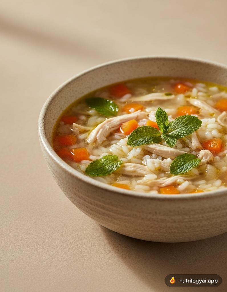 Canja de Galinha (Zuppa di pollo portoghese)