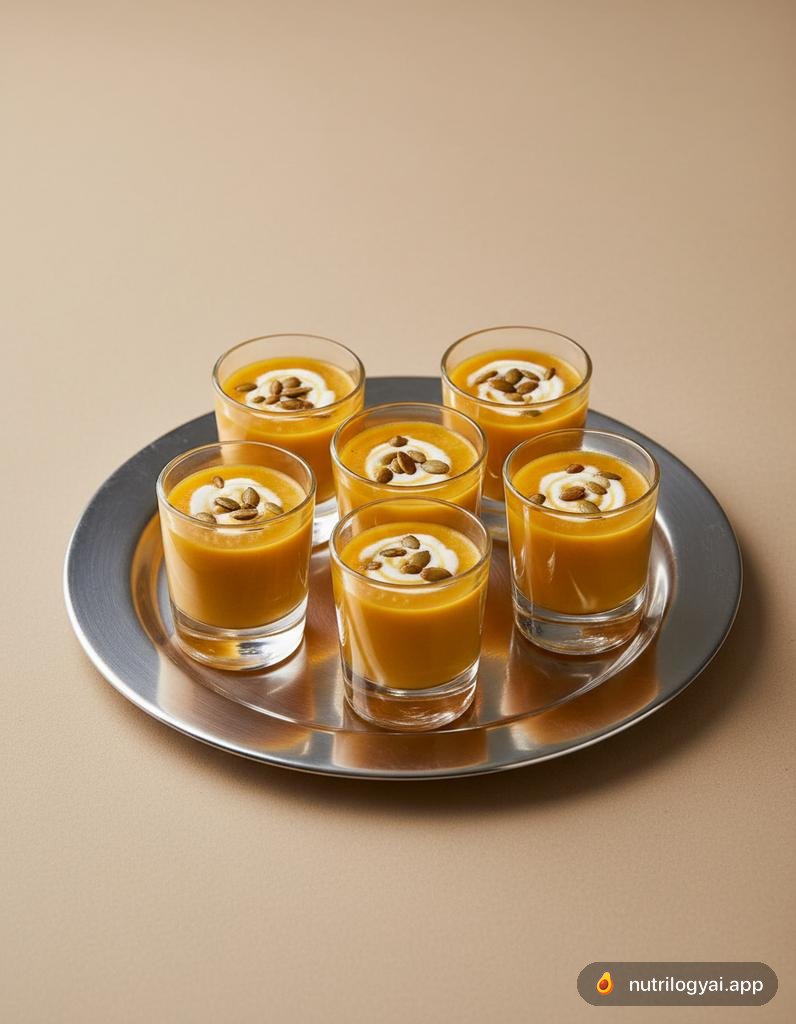 Shot di Zuppa di Zucca