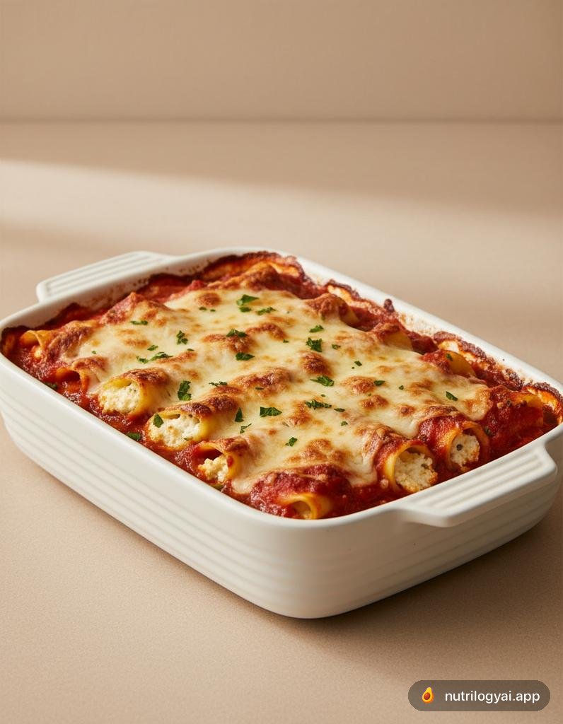 Käse-Manicotti