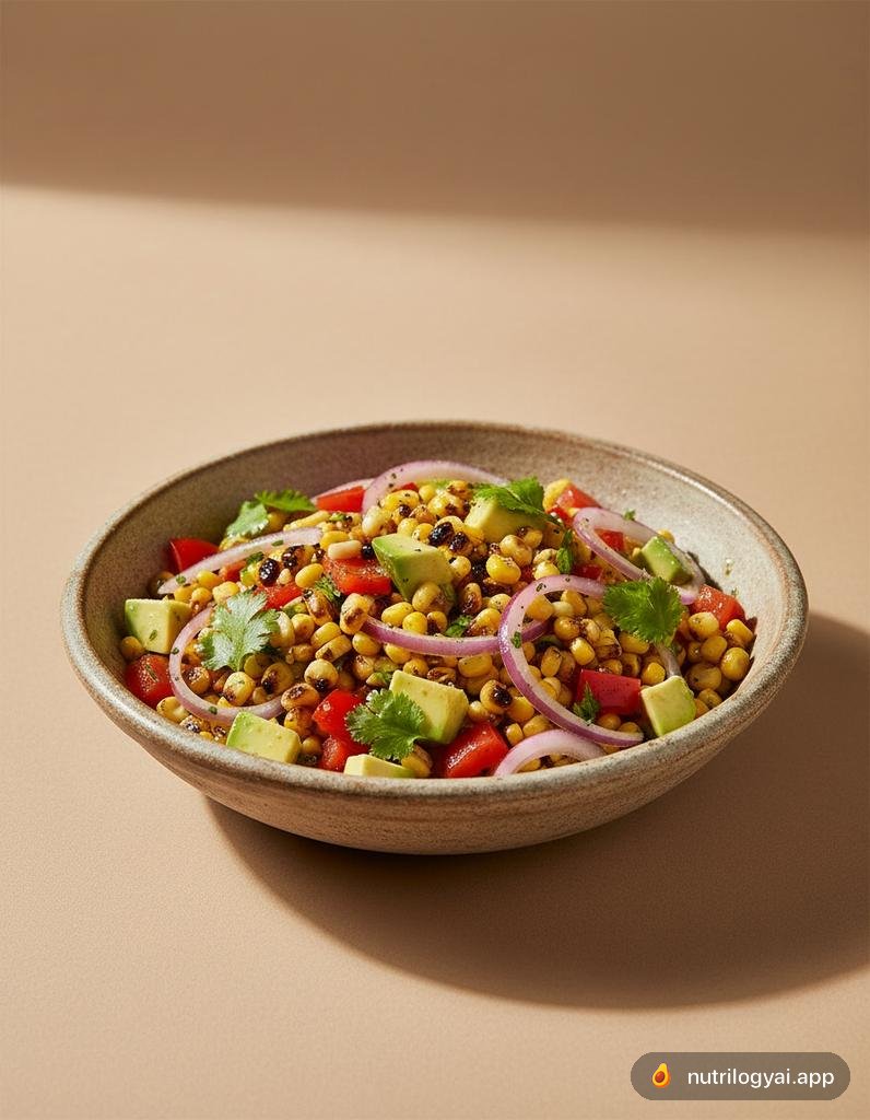 Gerösteter Maissalat