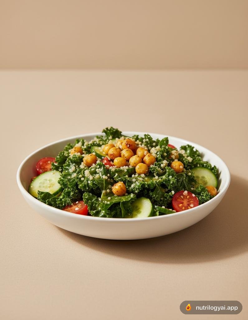 Grünkohl-Quinoa-Salat